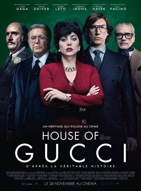 gucci film casting|main cast of house gucci.